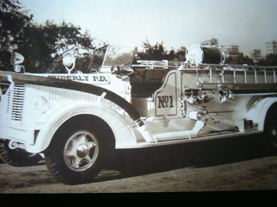Our firetruck – the early years.