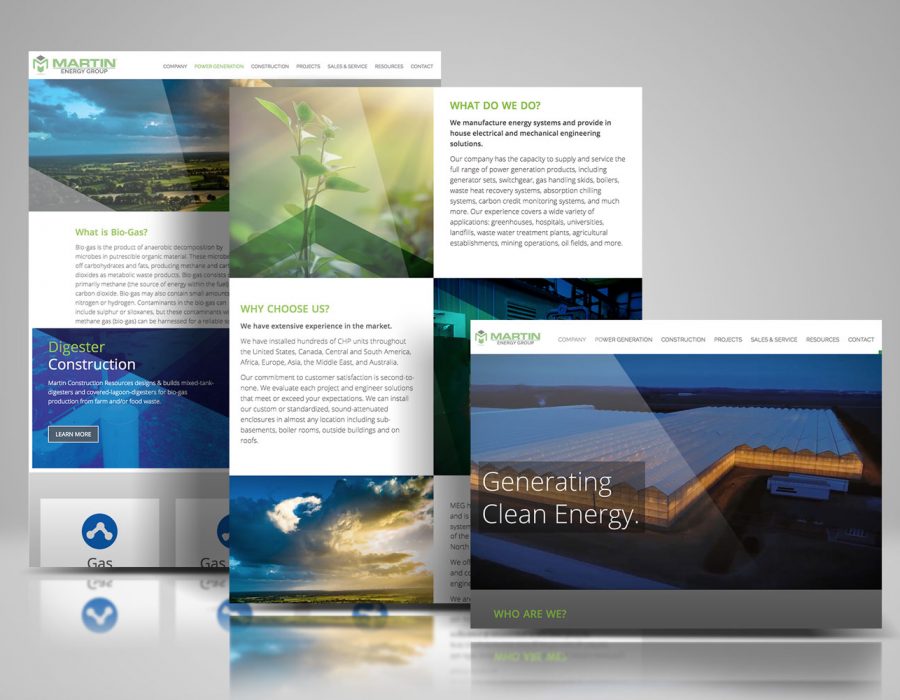 Martin Energy Group Website